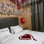 Luxury Anniversary Room Setup