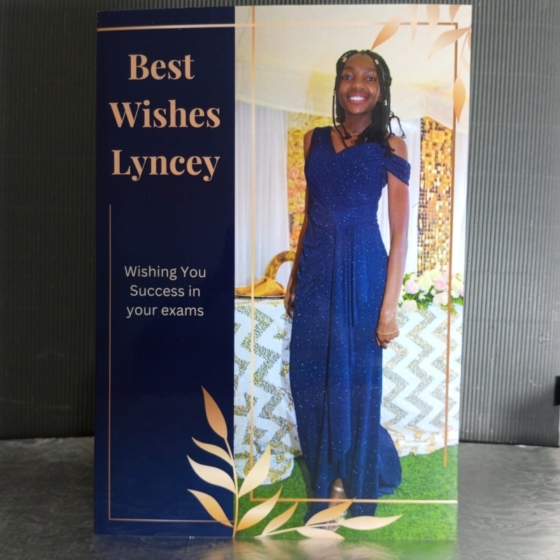 custom success card Kenya