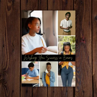 personalized KCSE success card Kenya