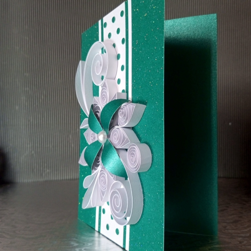 Quilled Wedding Card