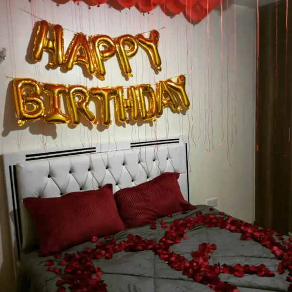 Surprise Birthday Room Décor Service