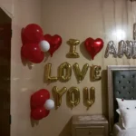 Luxury Anniversary Room Setup