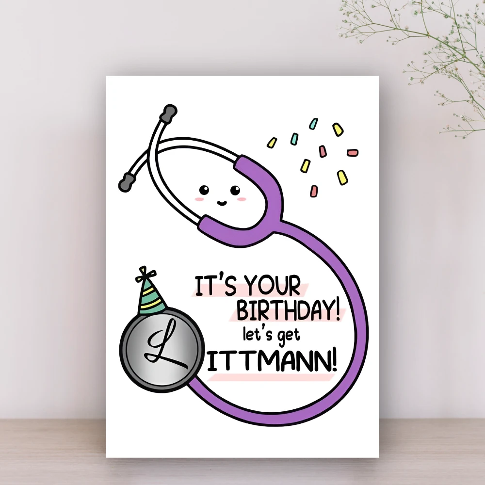 Funny Birthday Card for Doctor