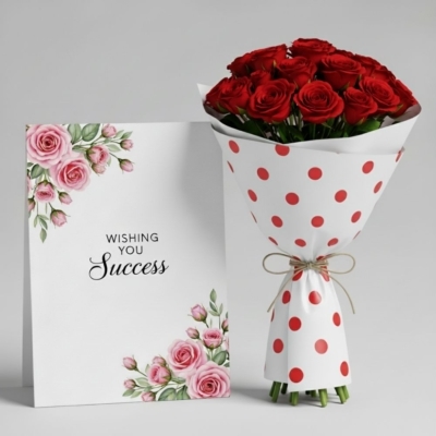 KCSE card with flowers Nairobi