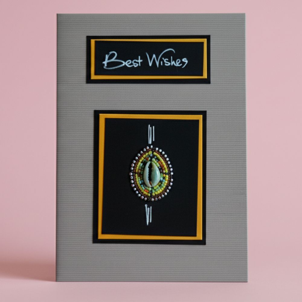 Maasai Beaded Success Card