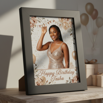 Personalized Birthday Photo Frame Kenya