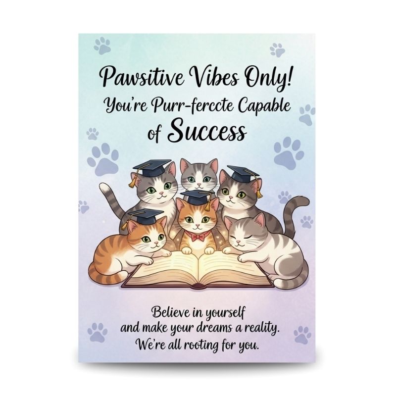 KCSE success card for classmate Kenya