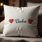 custom throw pillow with name nairobi