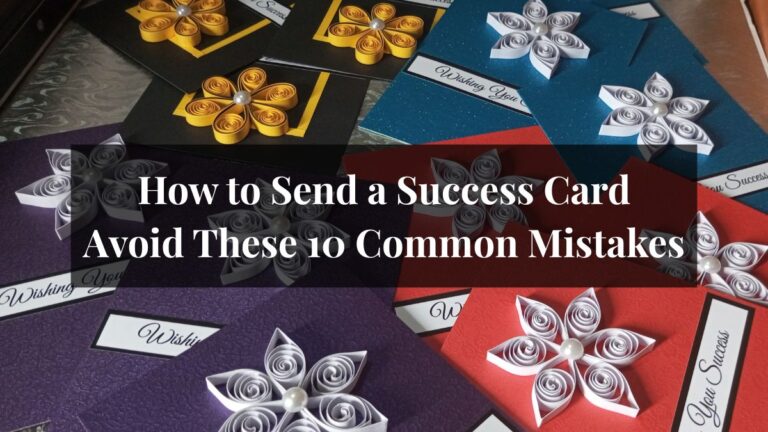 how to send a success card in Kenya