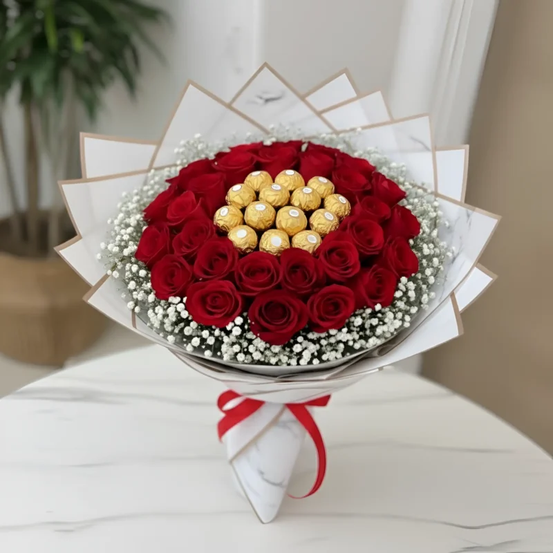 rose and chocolate birthday hamper Nairobi