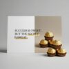 success card with chocolate Kenya Send Success Card with Chocolate Gift