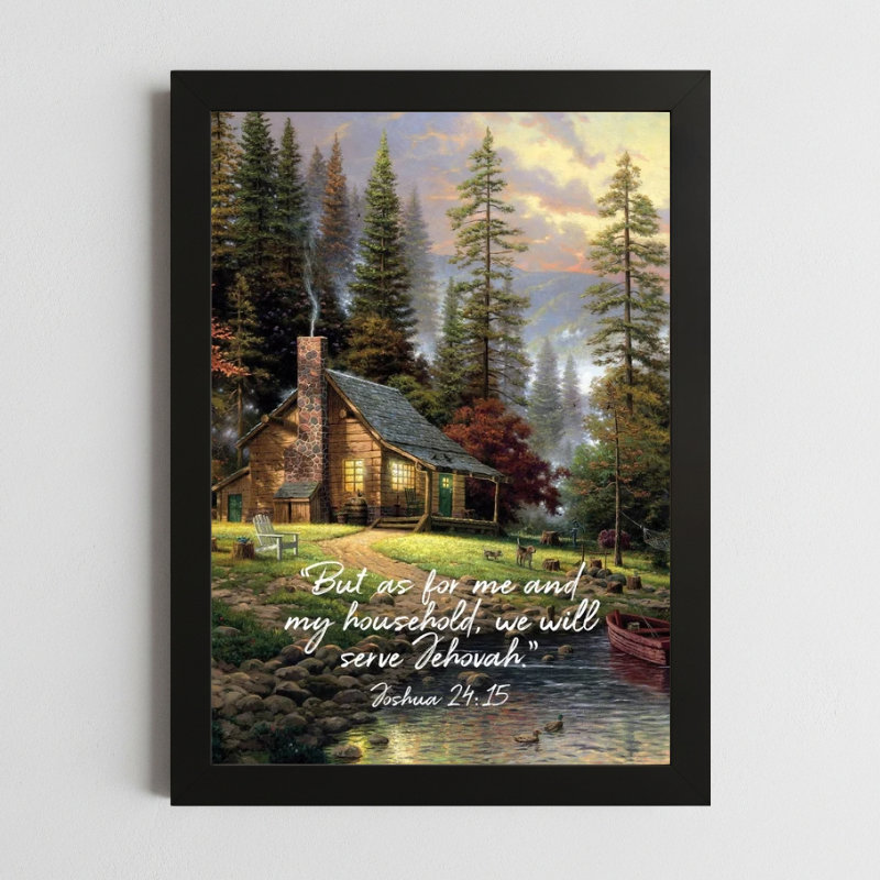 Joshua 24:15 Family Wall Art