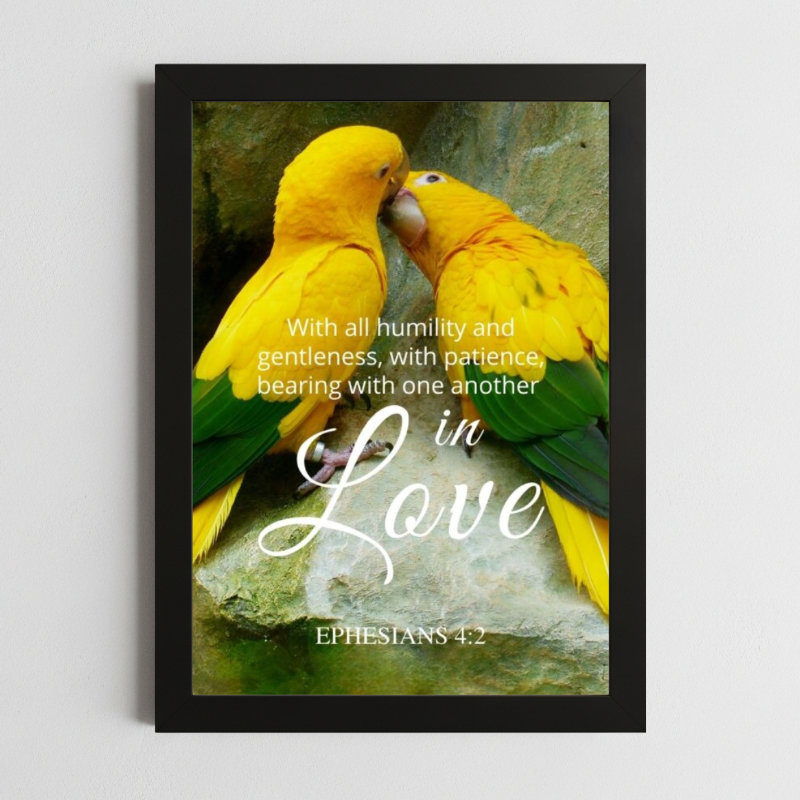 Ephesians 4:2 Wall Art