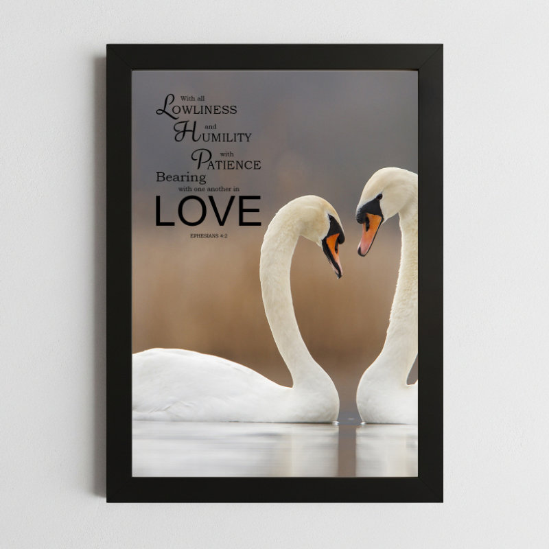 Ephesians 4:2 Patience Wall Art