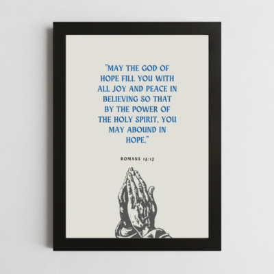 Romans 15:13 Wall Art