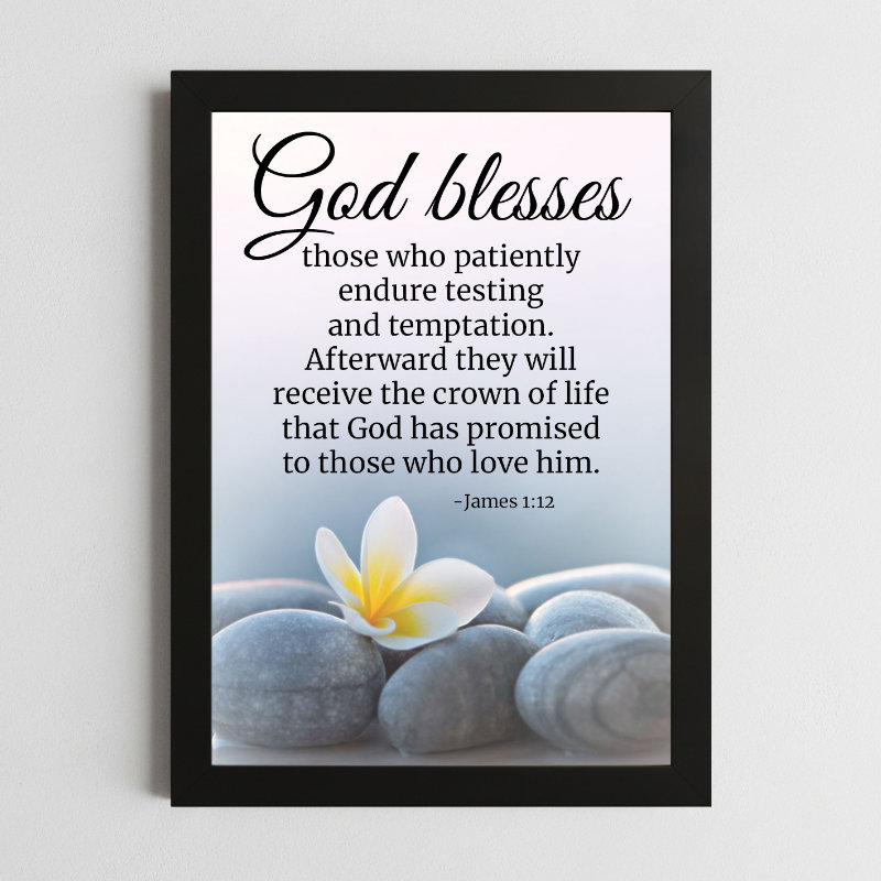 James 1:12 Wall Art