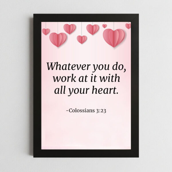 Bible Verse Wall Art Mockup_49 Colossians 3:23 Wall Art