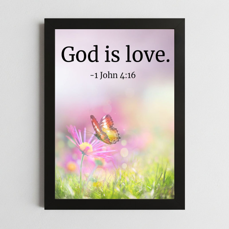Bible Verse Wall Art Mockup_53 1 John 4:16 Wall Art