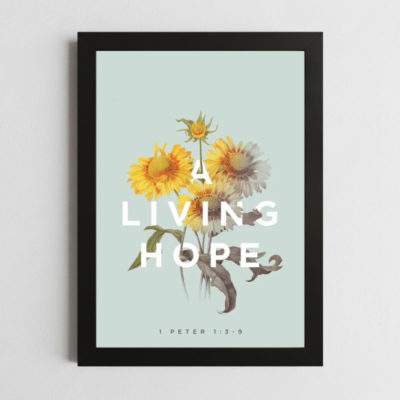 1 Peter 1:3-9 Wall Art