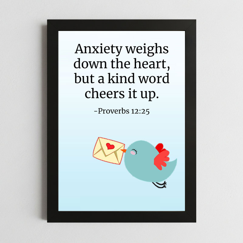 Proverbs 12:25 Wall Art