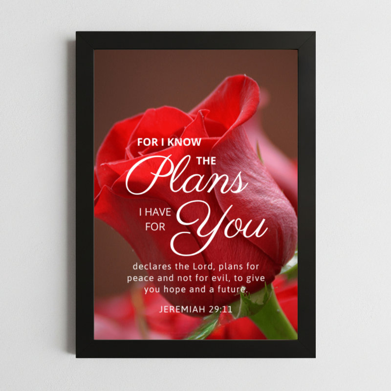 Jeremiah 29:11 Wall Art