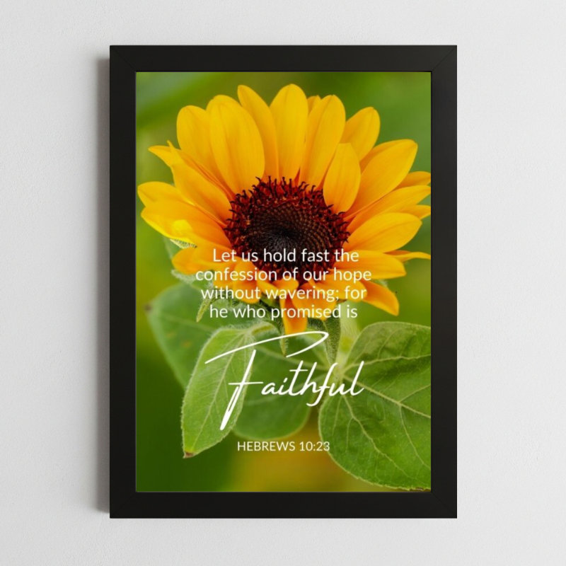 Hebrews 10:23 Wall Art