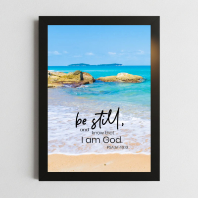 Psalms 46:10 Wall Art