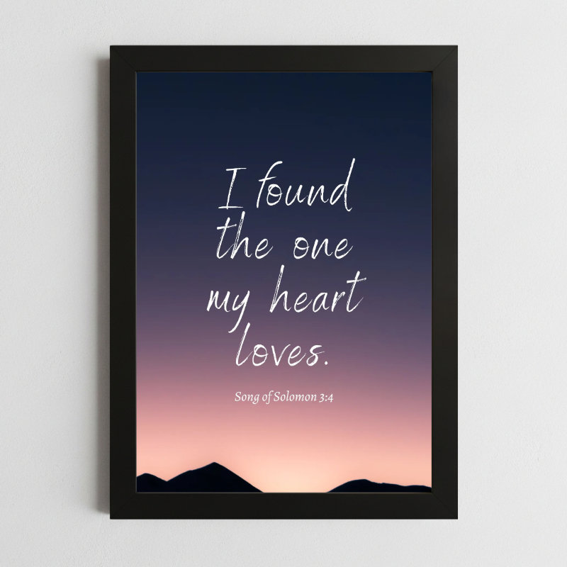 Song of Solomon 3:4 Wall Art