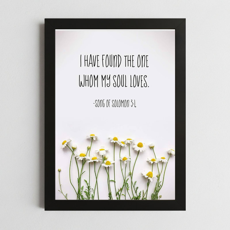 Song of Solomon 3:4 Love Wall Art