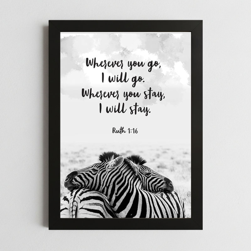 Bible Verse Wall Art Mockup_99 Ruth 1:16 Wall Art