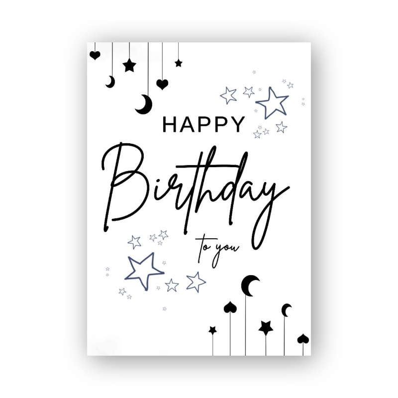 Birthday Cards_16 African Silhouette Birthday Card
