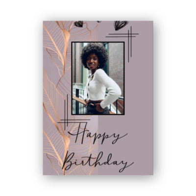 Cartoon Birthday Card for Kids