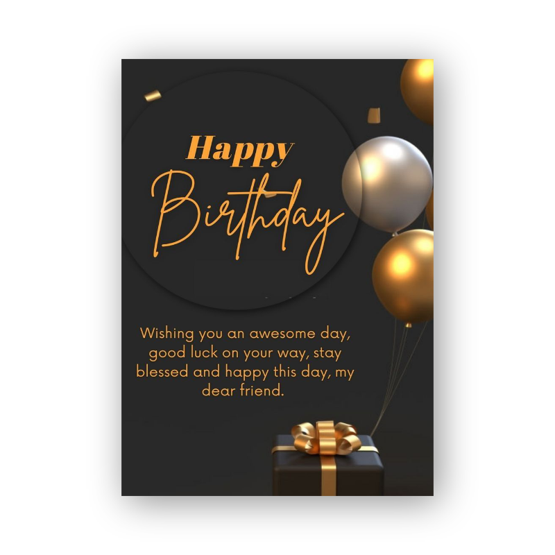 Handmade Floral Watercolor Birthday Card