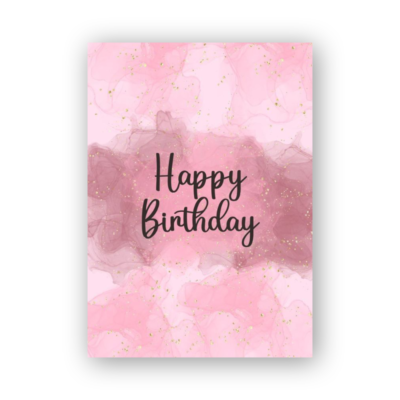 Beaded Maasai Pattern Birthday Card