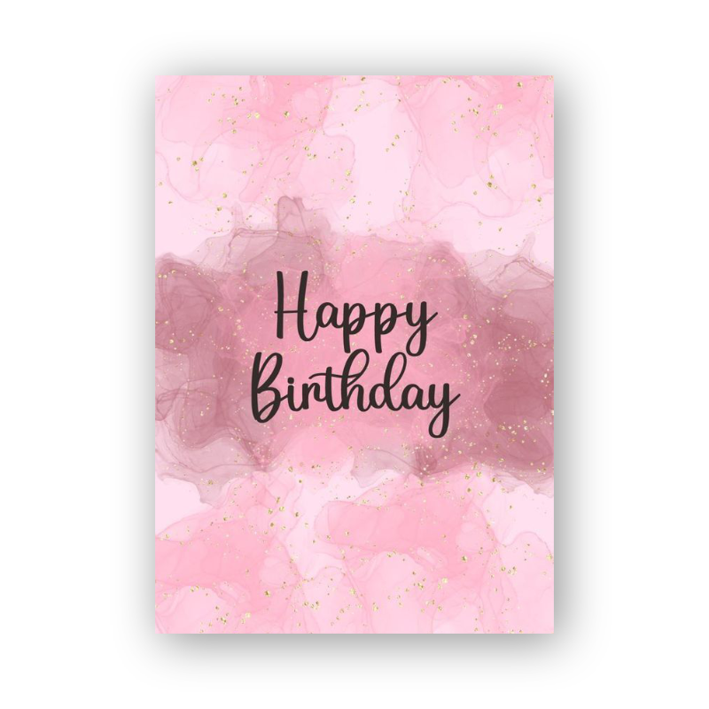 Beaded Maasai Pattern Birthday Card