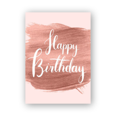 Glitter Confetti Birthday Card