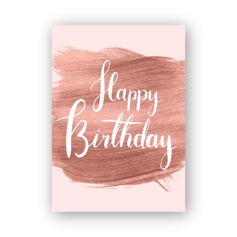 Glitter Confetti Birthday Card