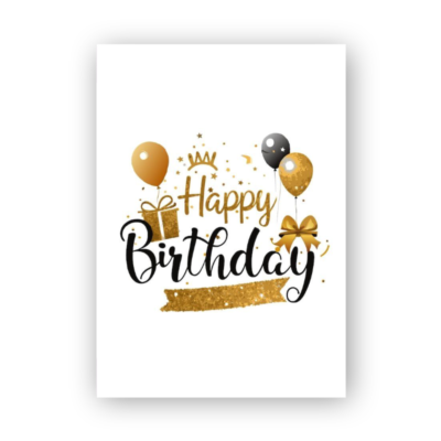 Personalized Name Birthday Card