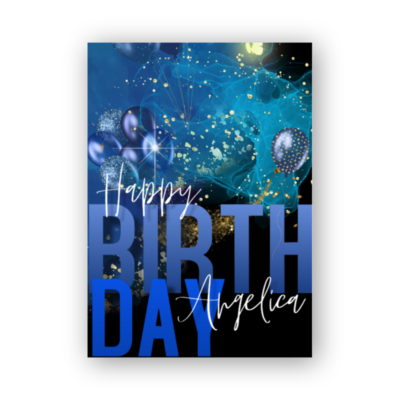 Beaded Birthday Card – Kenyan Handcraft