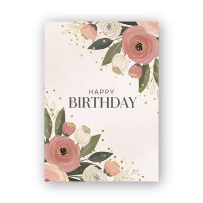 Personalized Age & Name Birthday Card