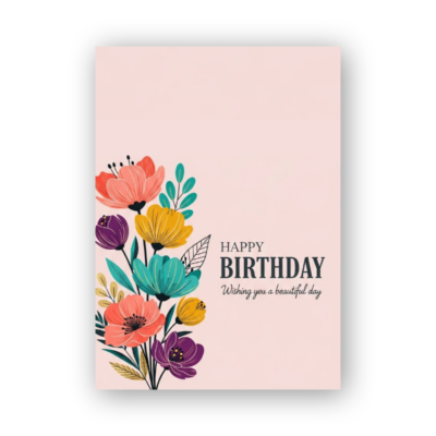 Luxury Birthday Card