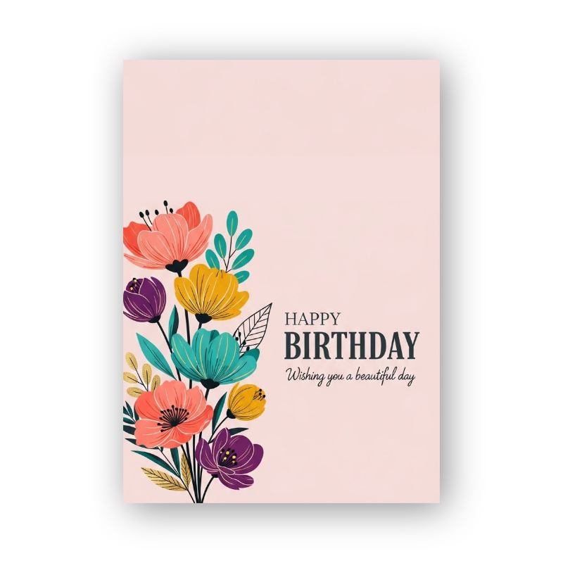 Luxury Birthday Card