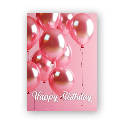 Music Greeting Birthday Card