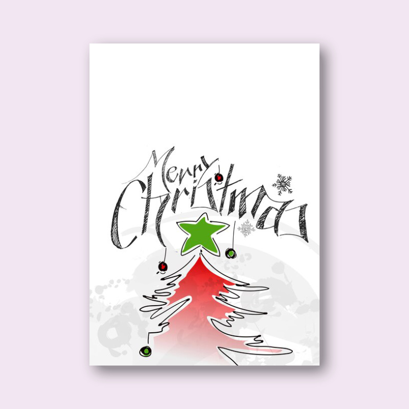 Premium Holiday Greeting Card