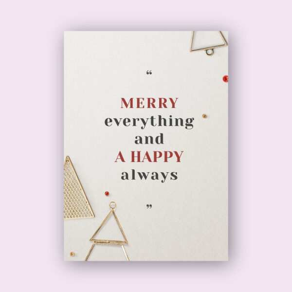 Christmas Cards_114 Merry Christmas greetings