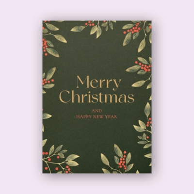 Christmas & New Year card