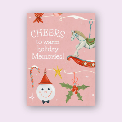 Radiant Holiday Greeting Card