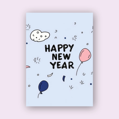 New Year card