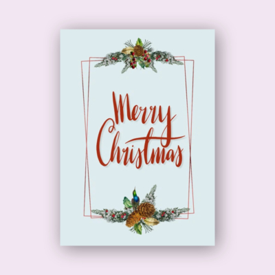 Luxury New Year card