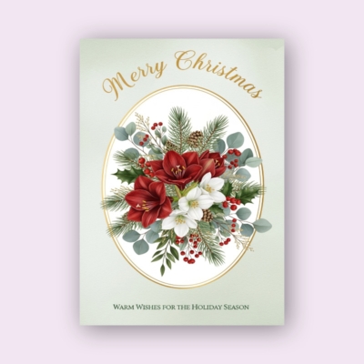 Season’s greetings card